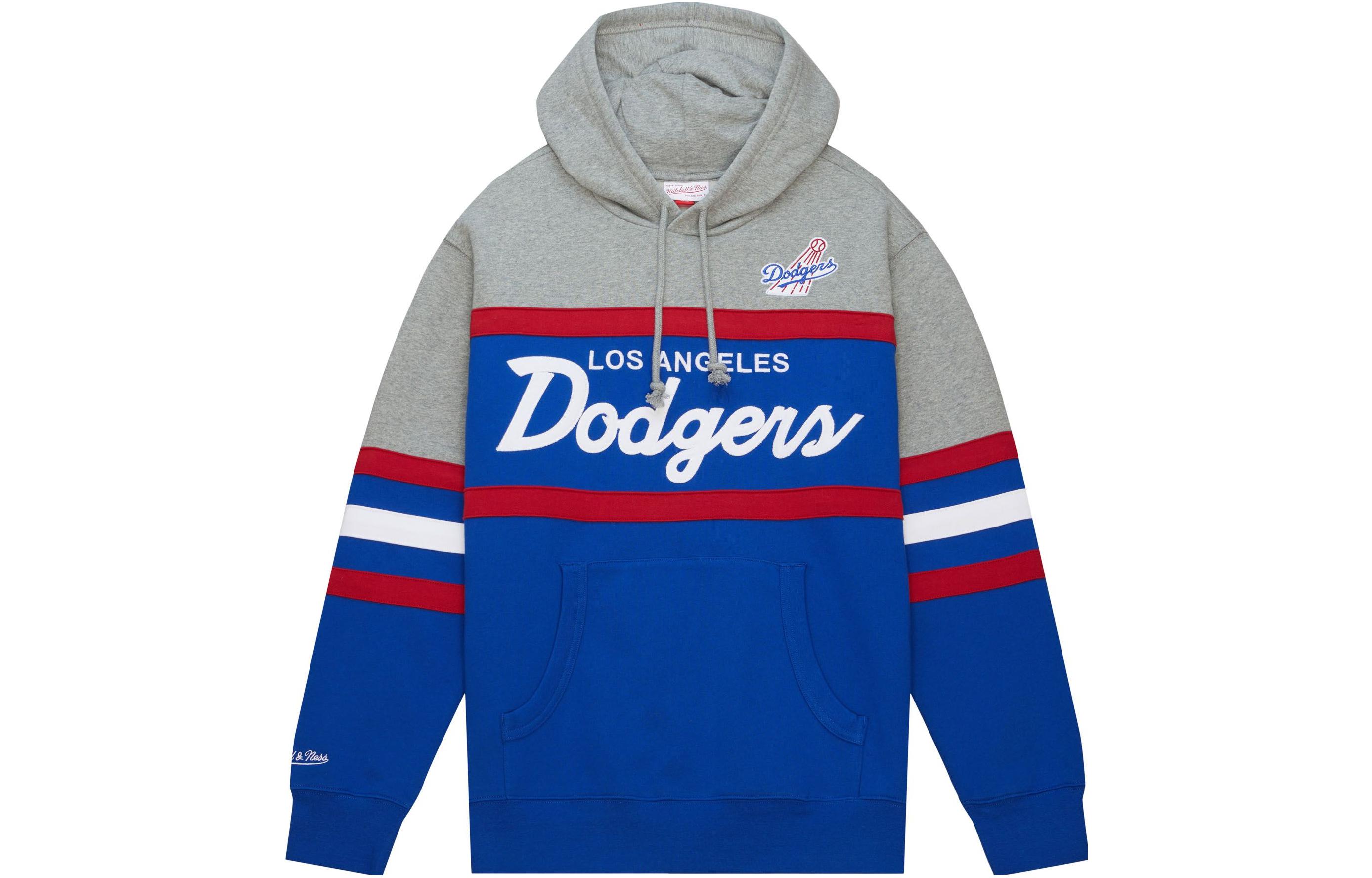 Mitchell Ness Mitchell & Ness Head Coach Hoodie Los Angeles Kings Colorblock Pullover FPHD6293-CBEYYPPPNYGY