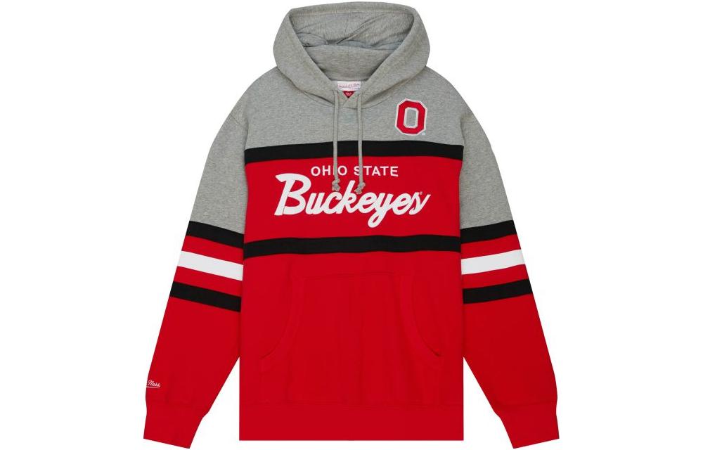 Mitchell Ness Mitchell & Ness Head Coach Hoodie Purdue University Black Pullover Sweatshirt Mens FPHD6293-PRUYYPPPBKGY