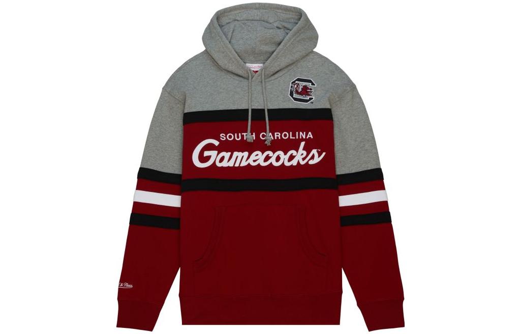 Mitchell Ness Mitchell & Ness Head Coach Syracuse University Hoodie Grey Sweatshirt FPHD6293-SYRYYPPPNYGY