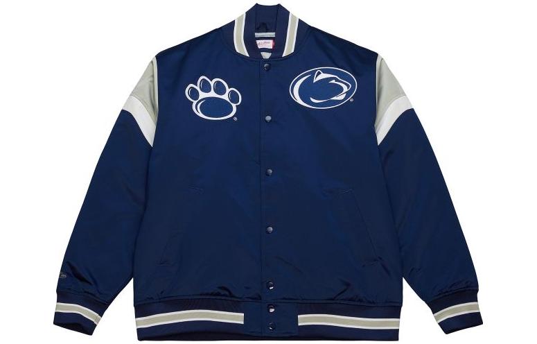 Mitchell Ness Mitchell & Ness Heavyweight Dallas Cowboys Star Logo Satin Jacket Blue Unisex OJBF5516-DCOYYPPPNAVY