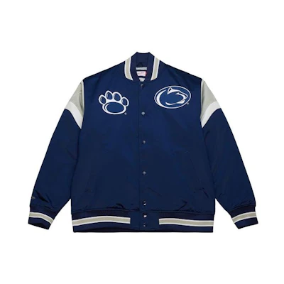 Mitchell Ness Mitchell & Ness Heavyweight Dallas Cowboys Star Logo Satin Jacket Blue Unisex OJBF5516-DCOYYPPPNAVY