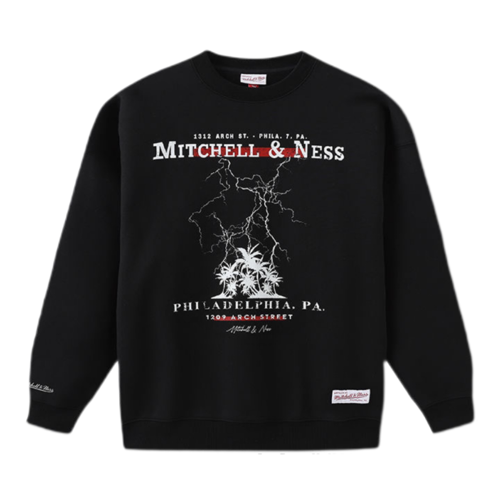 Mitchell Ness Mitchell & Ness Heavyweight Satin Chicago White Sox Embroidered Black Jacket OJBF5516-CWSYYPPPBLCK