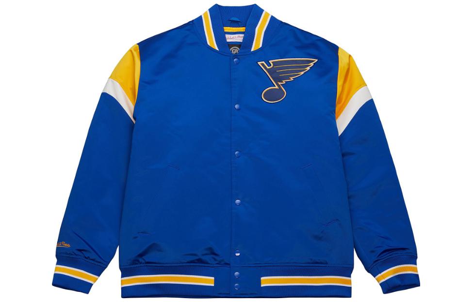 Mitchell Ness Mitchell & Ness Heavyweight Satin Jacket Tampa Bay Buccaneers Red Jacket OJBF5516-TBBYYPPPSCAR