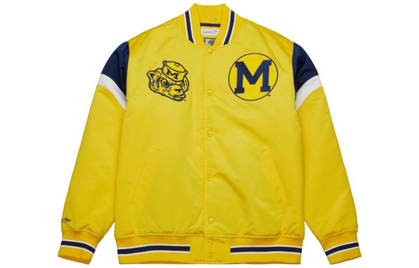 Mitchell Ness Mitchell & Ness Heavyweight Satin Jacket Vancouver Grizzlies Black Jacket OJBF5516-VGRYYPPPBLCK