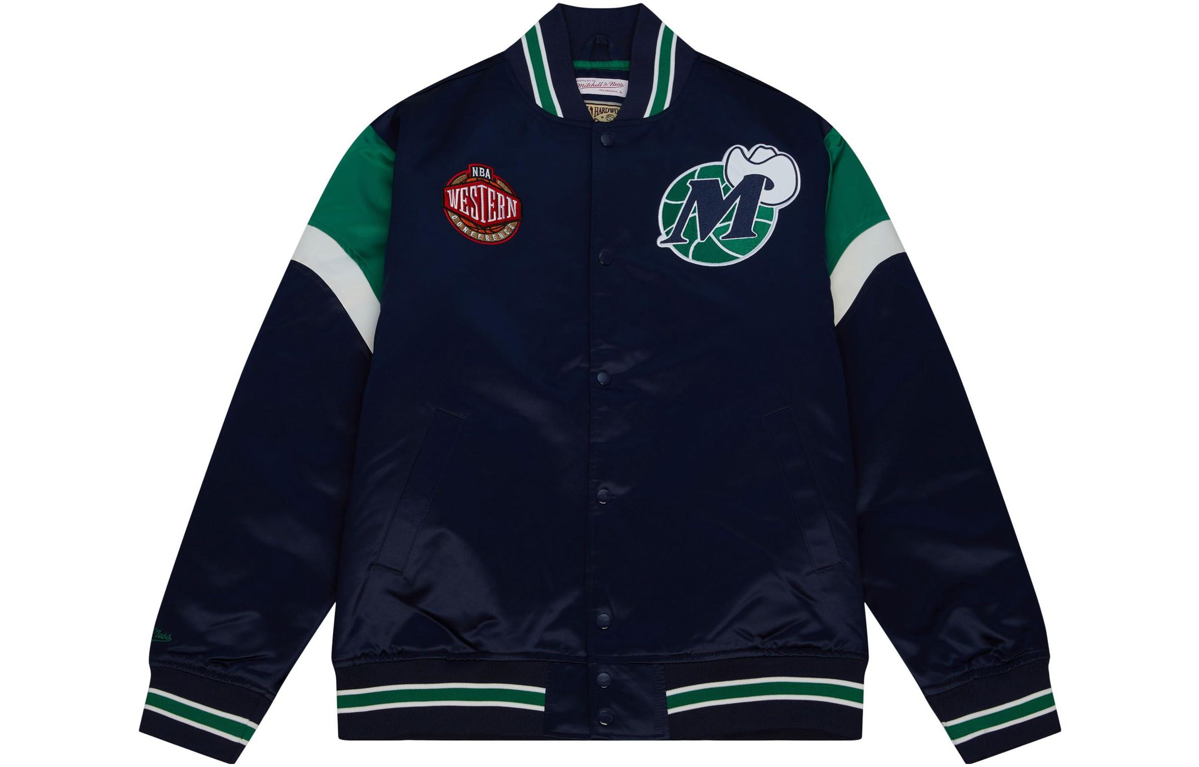 Mitchell Ness Mitchell & Ness Heavyweight Satin Jacket Detroit Red Wings Red Jacket OJBF5516-DRWYYPPPSCAR