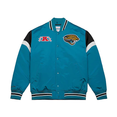 Mitchell Ness Mitchell & Ness Heavyweight Satin Jacket Kansas City Chiefs Red Jacket OJBF5516-KCCYYPPPSCAR