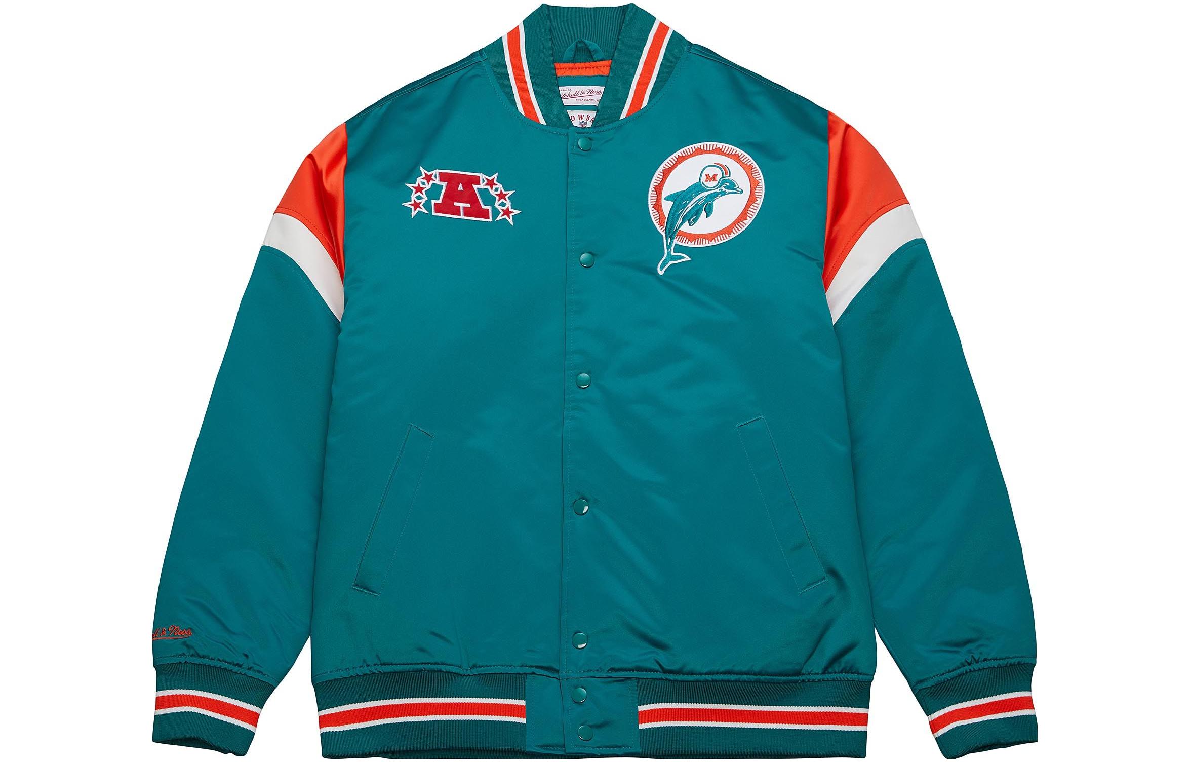 Mitchell Ness Mitchell & Ness Heavyweight Satin Minnesota Wild Baseball Jacket Green Mens OJBF5516-MWIYYPPPDKGN
