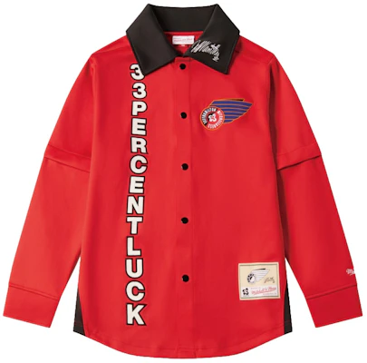 Mitchell & Ness Jeff Hamilton聯名芝加哥公牛隊紅色刺繡夾克 男女適穿 MNJY23FWCN100 Buy Mitchell & Ness Jeff Hamilton聯名芝加哥公牛隊紅色刺繡夾克 男女適穿 MNJY23FWCN100