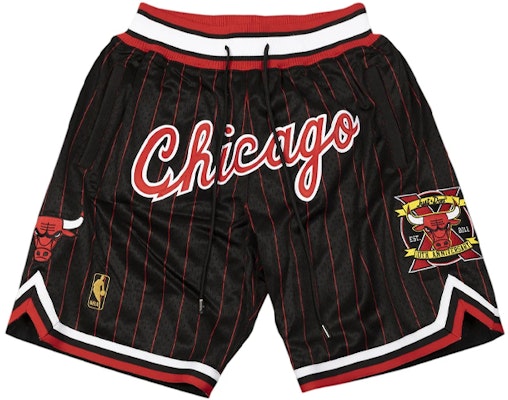 Mitchell Ness Mitchell & Ness Just Don 10th Anniversary 1996 Chicago Bulls Retro Shorts Black SHORMO20260-CBUBKRD96 Order Mitchell Ness Mitchell & Ness Just Don 10th Anniversary 1996 Chicago Bulls Retro Shorts Black SHORMO20260-CBUBKRD96