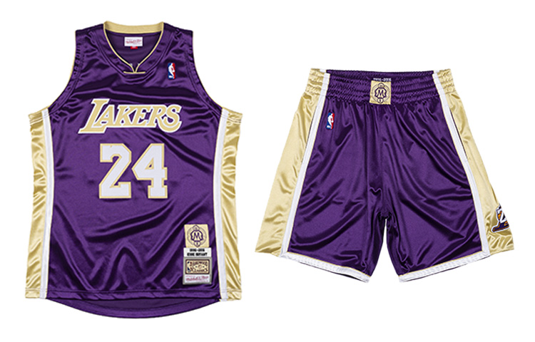 Mitchell Ness Mitchell & Ness Kobe Bryant HOF Jersey Box - Limited Edition Purple Set LH04PURP