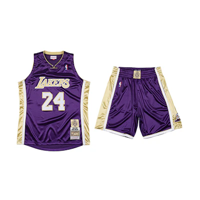 Mitchell Ness Mitchell & Ness Kobe Bryant HOF Jersey Box - Limited Edition Purple Set LH04PURP