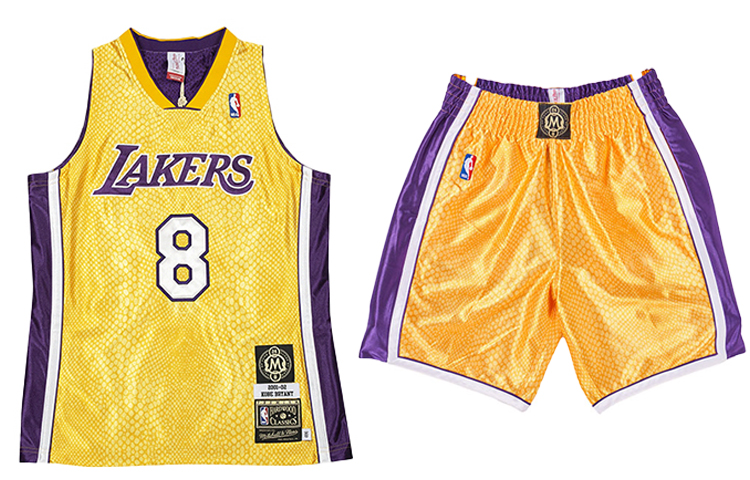 Mitchell Ness Mitchell & Ness Kobe Bryant Reversible Basketball Set Lakers Gift Box Gold Purple. KBMRT005 圖 3