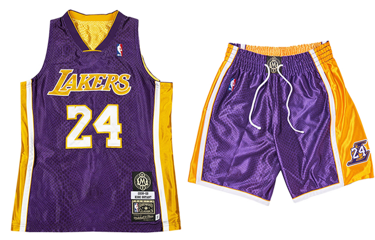 Mitchell Ness Mitchell & Ness Kobe Bryant Reversible Basketball Set Lakers Gift Box Gold Purple. KBMRT005 圖 5