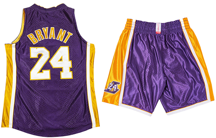 Mitchell Ness Mitchell & Ness Kobe Bryant Reversible Basketball Set Lakers Gift Box Gold Purple. KBMRT005 圖 6
