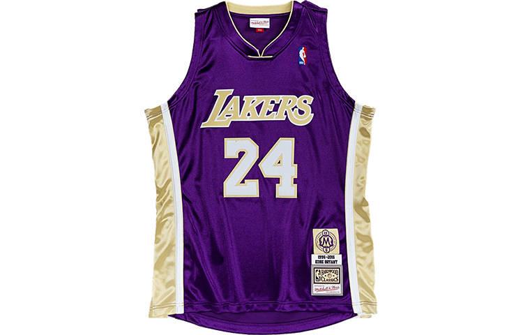 Mitchell Ness Mitchell & Ness Kobe Hall of Fame Limited Basketball Jersey Unisex Purple LH05PURP 圖 2