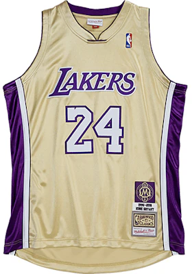 Mitchell Ness Mitchell & Ness Kobe Lakers Black Mamba #24 Gold Basketball Jersey Set LH05GOLD Order Mitchell Ness Mitchell & Ness Kobe Lakers Black Mamba #24 Gold Basketball Jersey Set LH05GOLD