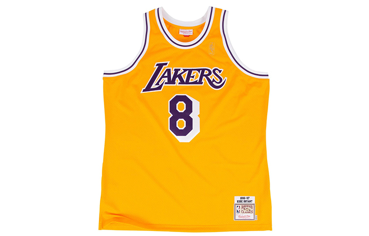 Order Mitchell & Ness LA Lakers ''96-''97 Kobe 8 Camiseta Amarilla 722630296KBRYA