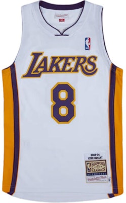 Mitchell & Ness 湖人 Kobe #8 2003-04 復古球衣 白色 男女款 AJY4CP19003-LALWHIT03KBR Buy Mitchell & Ness 湖人 Kobe #8 2003-04 復古球衣 白色 男女款 AJY4CP19003-LALWHIT03KBR
