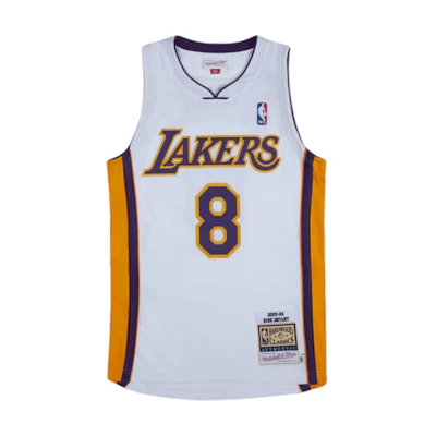 Mitchell Ness Mitchell & Ness Lakers Kobe #8 2003-04 Retro Jersey White Unisex AJY4CP19003-LALWHIT03KBR