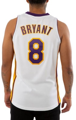 Mitchell & Ness 湖人 Kobe #8 2003-04 復古球衣 白色 男女款 AJY4CP19003-LALWHIT03KBR Shop Mitchell & Ness 湖人 Kobe #8 2003-04 復古球衣 白色 男女款 AJY4CP19003-LALWHIT03KBR