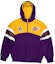 Buy Jaket Hoodie Lakers Mesh Panel Mitchell Ness Unisex - Ungu FLZPMI19023-LALPURP