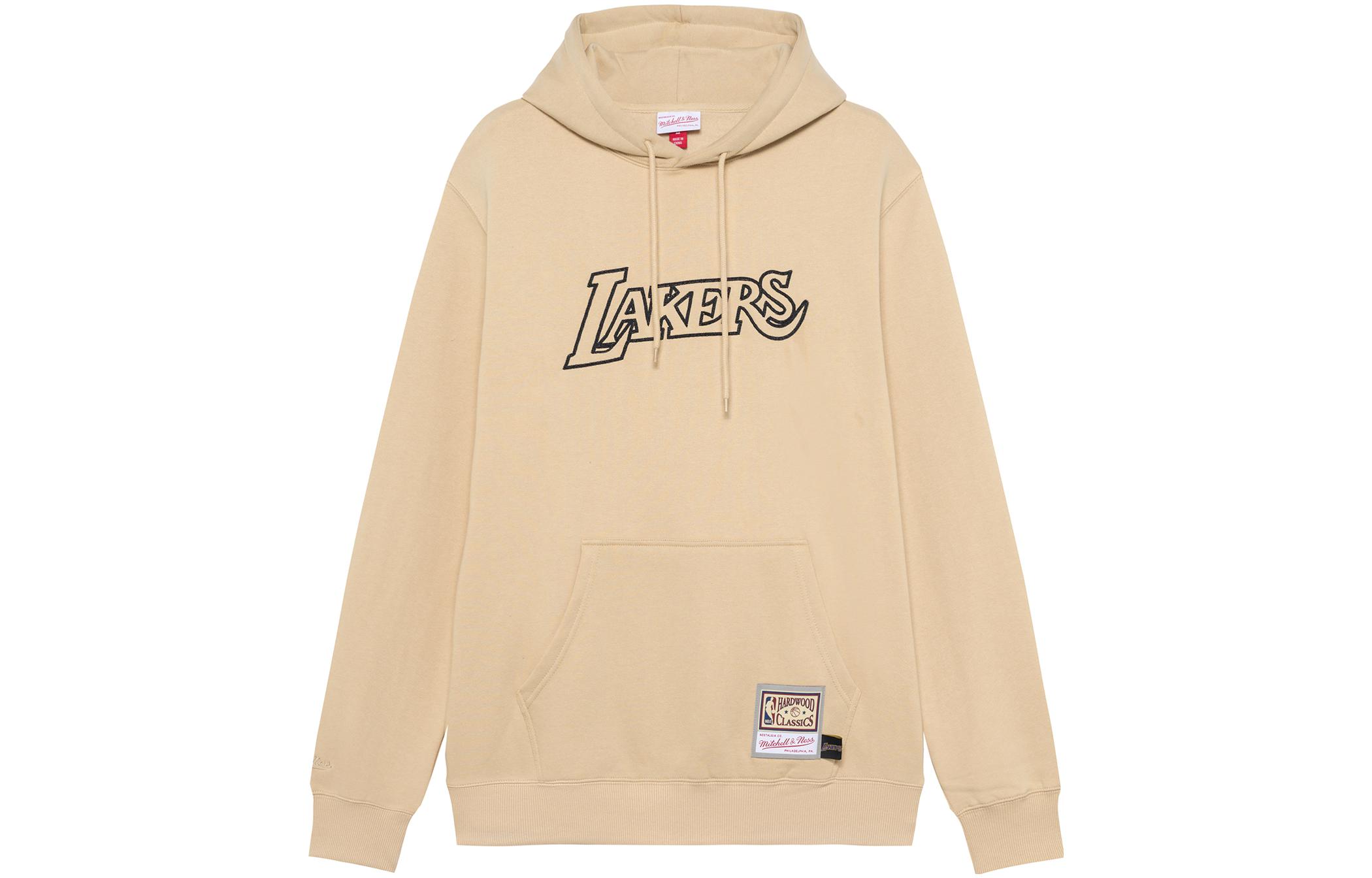 Mitchell Ness Mitchell & Ness Lakers Purple Fleece Hoodie - Winter Pullover FPHDAJ19033-LALPURP
