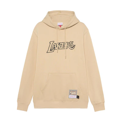 Mitchell Ness Mitchell & Ness Lakers Purple Fleece Hoodie - Winter Pullover FPHDAJ19033-LALPURP