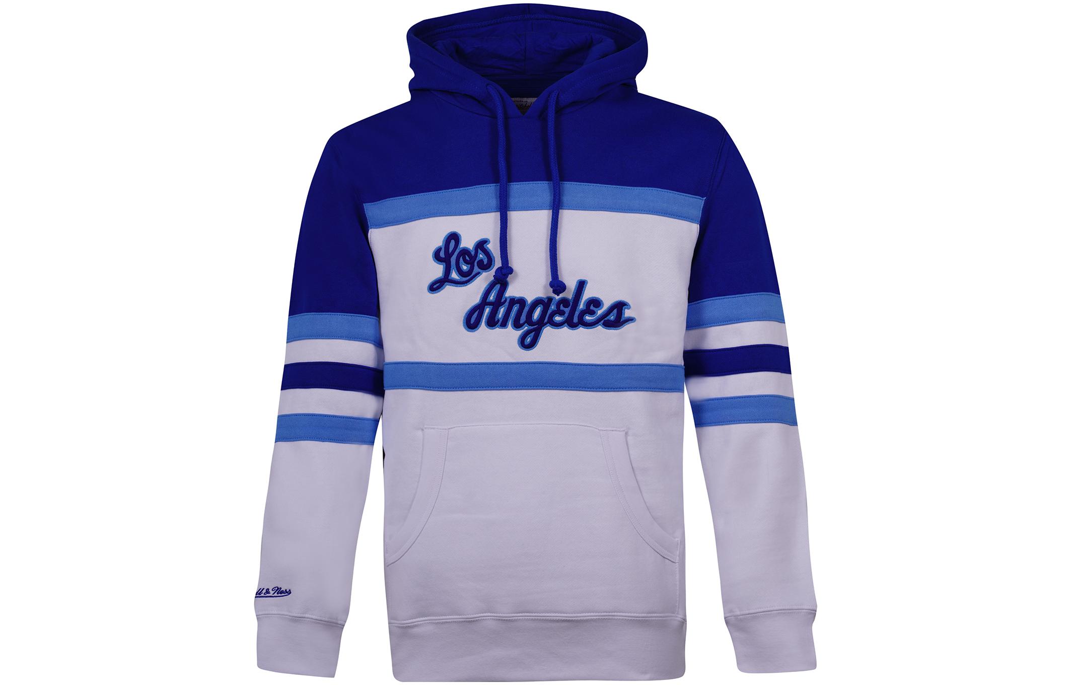 Mitchell Ness Mitchell & Ness Lakers Vintage Crewneck Sweatshirt Unisex Grey MNJYFWHD23093003