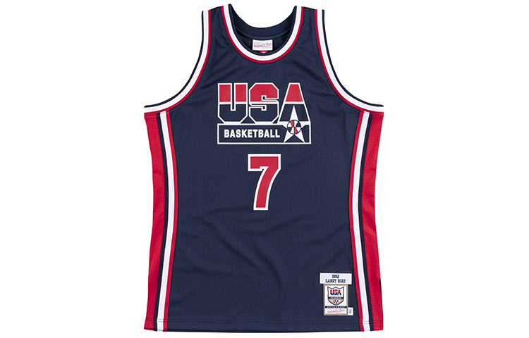 Order Mitchell & Ness Larry Bird 1992 USA Dream Team Jersey Auténtica Azul Marino AJY4GS18410-USANAVY92LBI