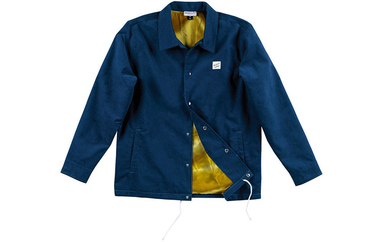 Mitchell Ness Mitchell & Ness Legendary Series Logo Retro Loose-Fit Jacket Yellow BFJKEY18033-MNNBROW