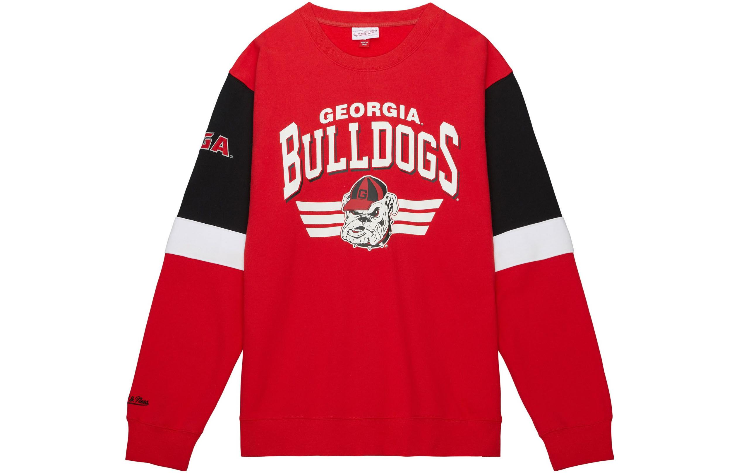 Mitchell Ness Mitchell & Ness Letter Patchwork Casual Hoodie Navy Blue () FCPO5512-HOUYYPPPNAVY