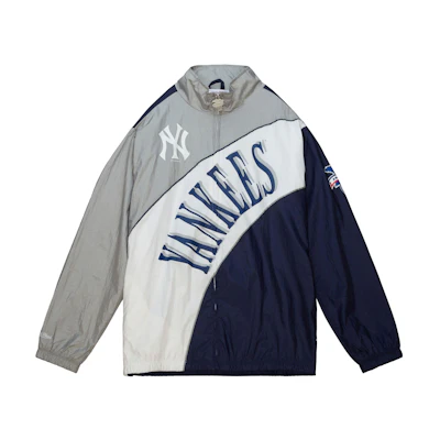 Mitchell Ness Mitchell & Ness Letter Print Crewneck Long Sleeve Sweatshirt Black BMFCTC22008-LALBLCK