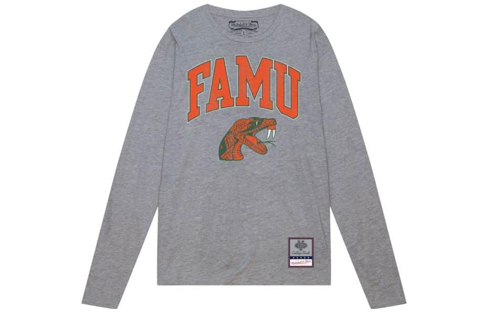 Mitchell Ness Mitchell & Ness Letter Print Crewneck Loose Fit Sweatshirt Green - FCPO5512-BCEYYPPPKYGN