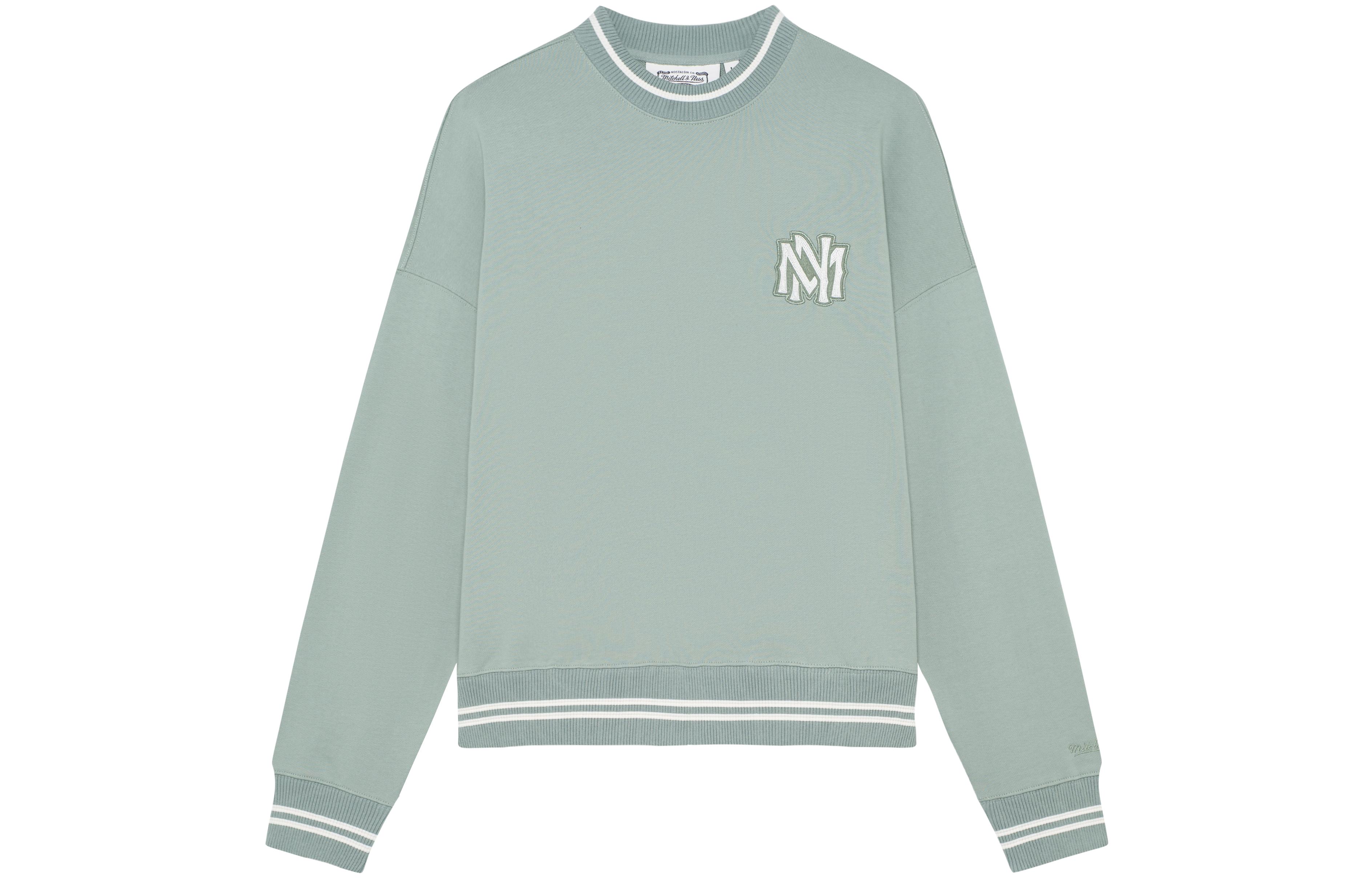 Mitchell Ness Mitchell & Ness Letter Print Crewneck Sweatshirt Men’s Multi-color LNSLRI21043-MNNBKYW
