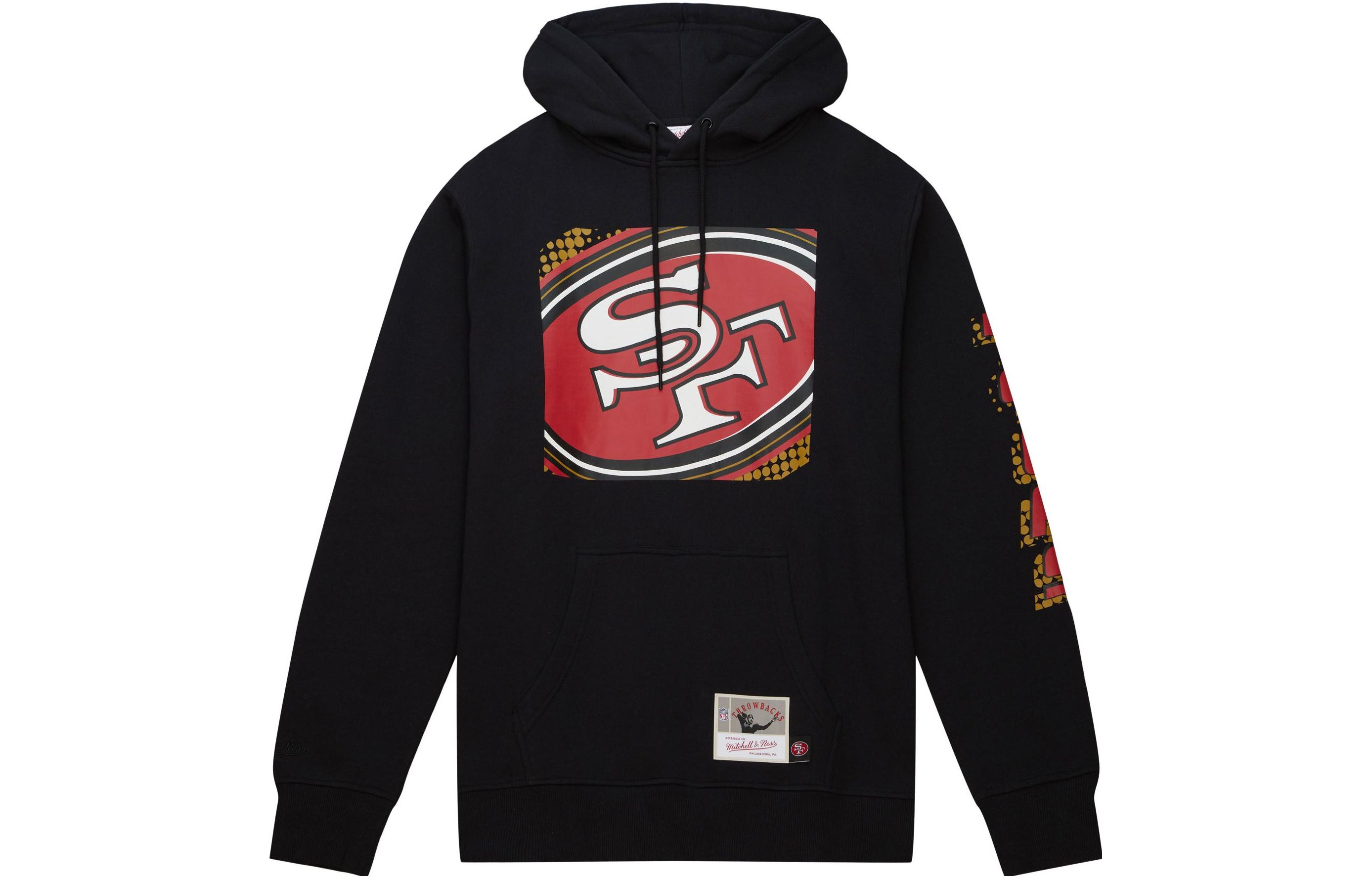 Mitchell Ness Mitchell & Ness Letter Print Green Zip-Up Hoodie Jacket for Men OJPO5033-MBUYYPPPDKGN