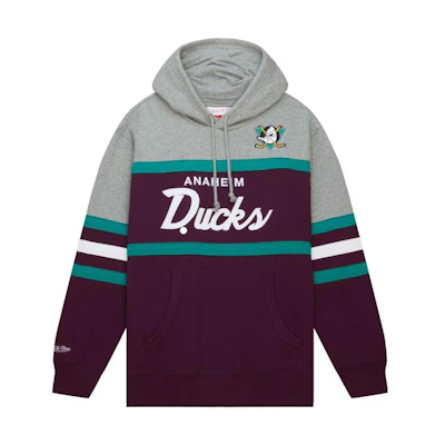 Mitchell Ness Mitchell & Ness Letter Print Hoodie Sweatshirt Light Grey Fashion GPOTTP22112-NCUGYHT