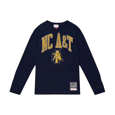 Mitchell Ness Mitchell & Ness Letter Print Patchwork Crewneck Sweatshirt Red Mens FCPO5512-TUNYYPPPSCAR