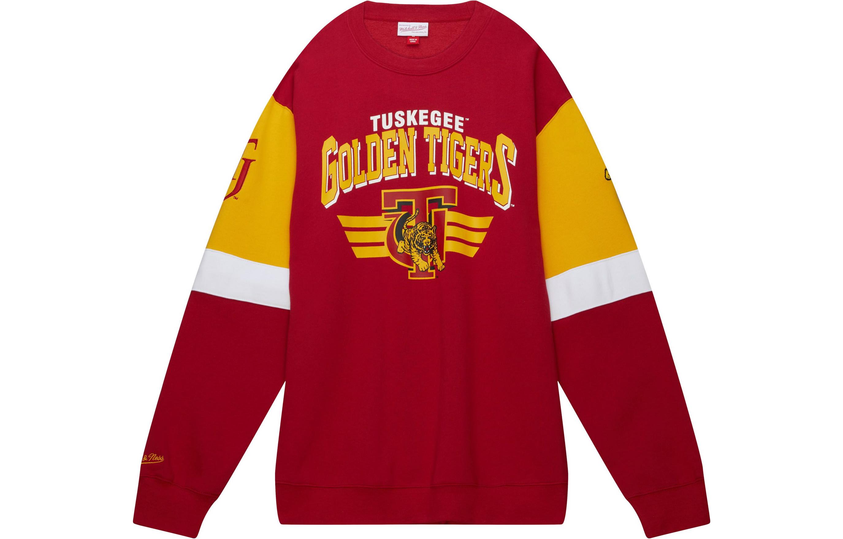 Mitchell Ness Mitchell & Ness Letter Print Satin Button-Up Jacket Blue () OJBF1178-P76YYPPPROYA