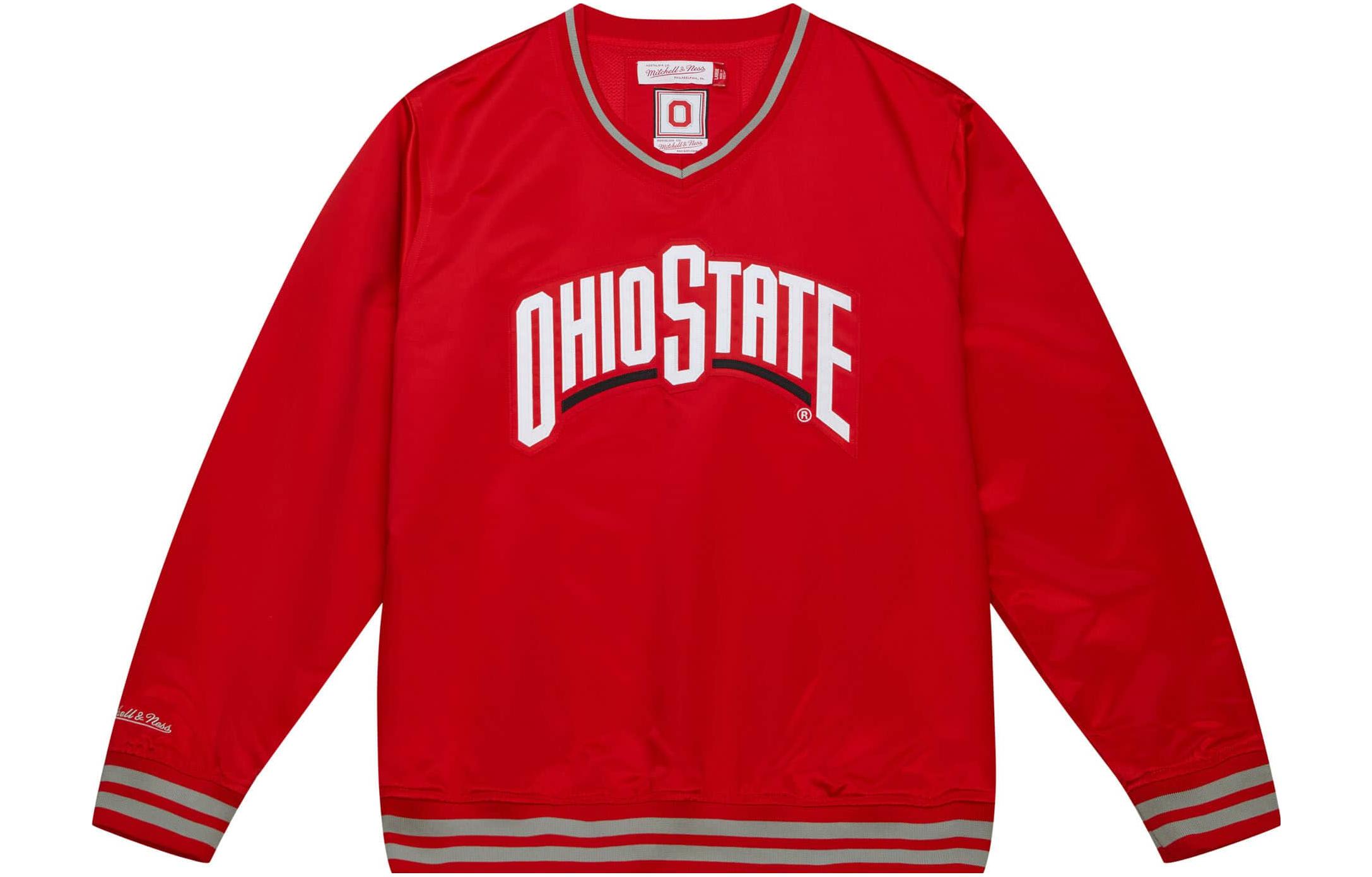 Mitchell Ness Mitchell & Ness Letter Printed Hoodie Black Long Sleeve Pullover FPHD4771-NYKYYPPPBLCK