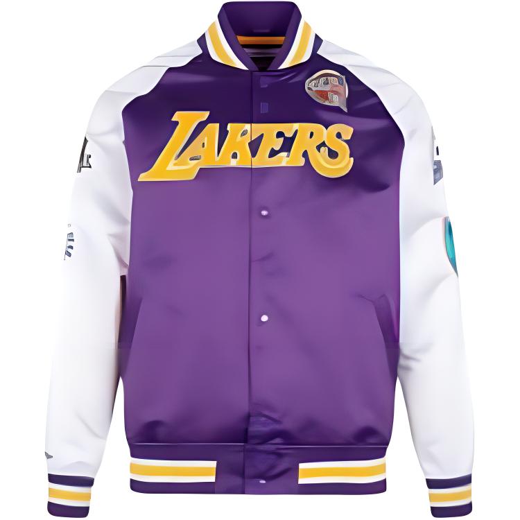 Mitchell Ness Mitchell & Ness Light Blue Colorblock Letter Print Crewneck Sweatshirt FCPO5512-VGRYYPPPGRTL