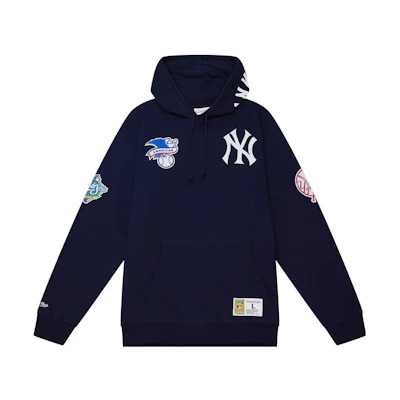 Mitchell Ness Mitchell & Ness Logo Casual Hoodie Unisex - White MNRJAWTOHC006-OFW