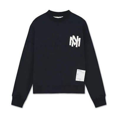 Mitchell Ness Mitchell & Ness Logo Embroidered Solid Knit Hoodie Green () FPHDEY18092-MNNDKGN