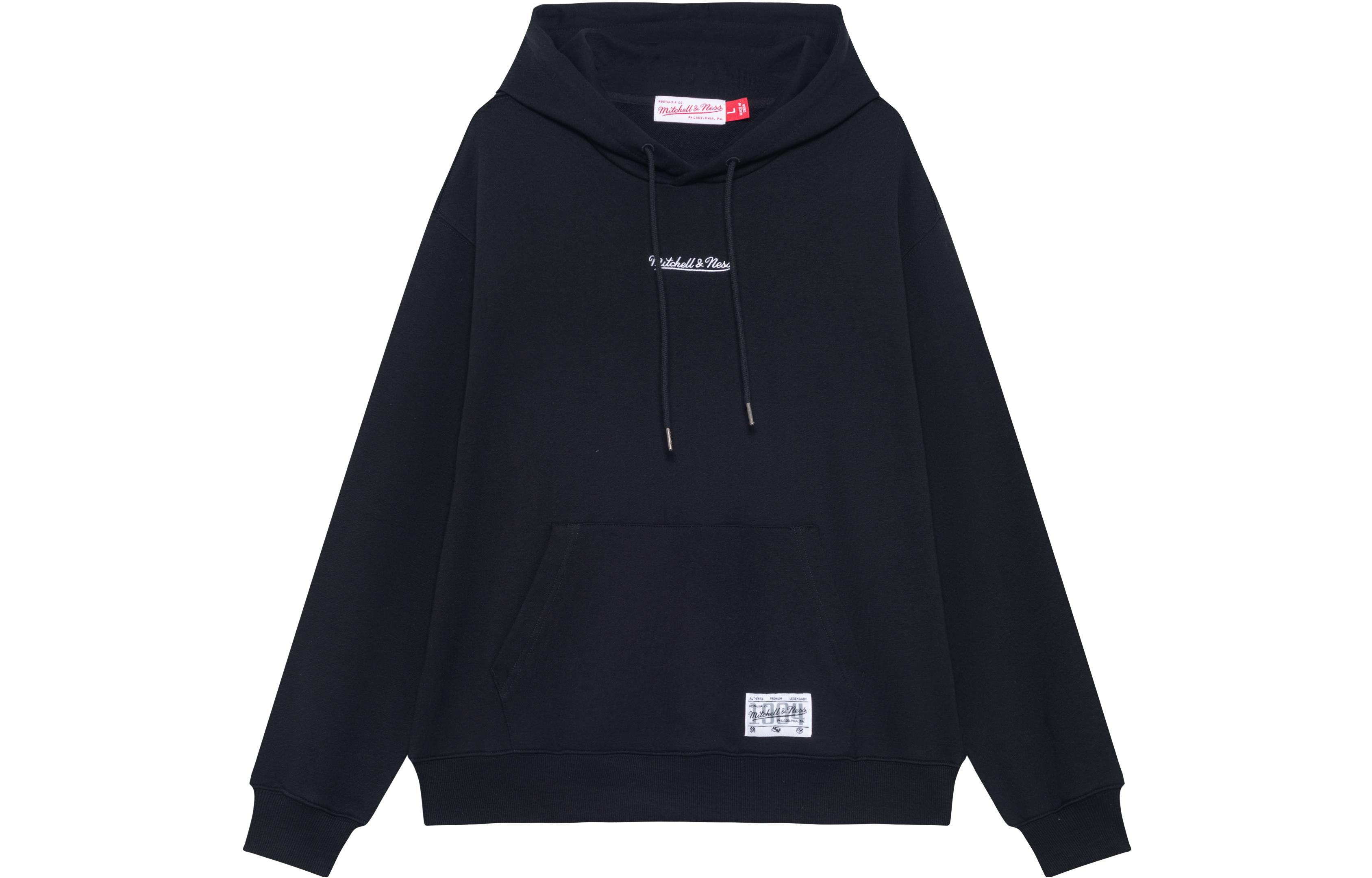 Mitchell Ness Mitchell & Ness Logo Print Casual Long Sleeve Sweatshirt Blue/Brown Mens FPHD6293JJAYYPPPGDTL