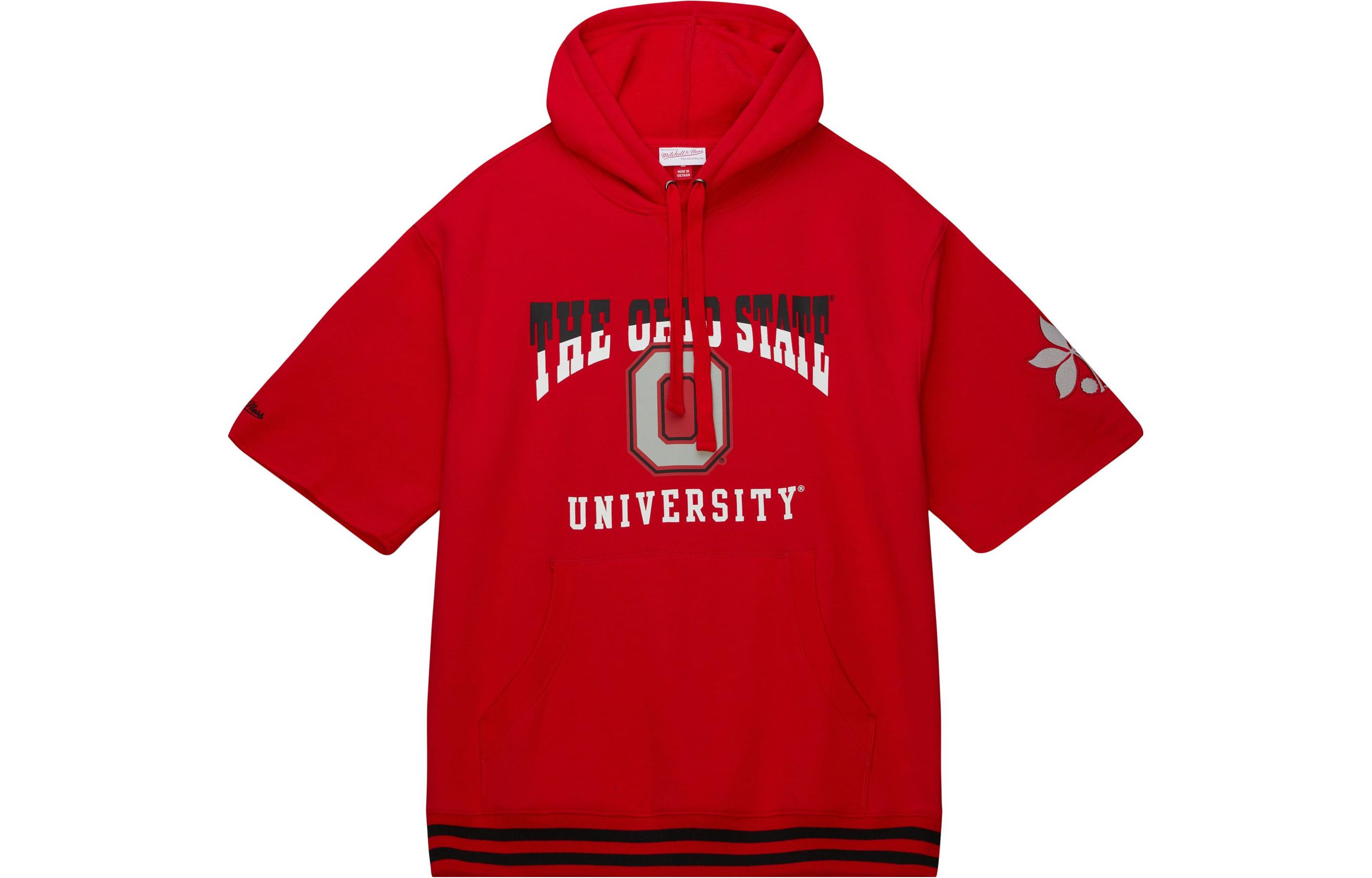 Mitchell Ness Mitchell & Ness Logo Print Sweatshirt Black FPHD6678-DCOYYPPPBLCK