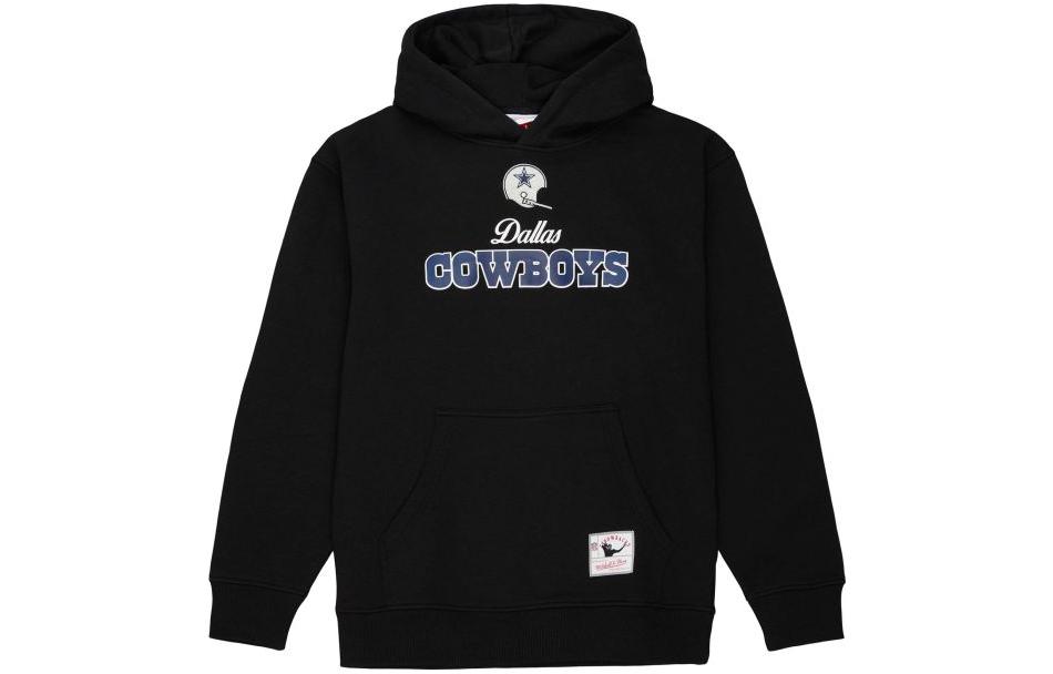 Mitchell Ness Mitchell & Ness Logo Print White Pullover Sweatshirt Unisex Casual Sportswear MNRQAWTOHD035-OFW