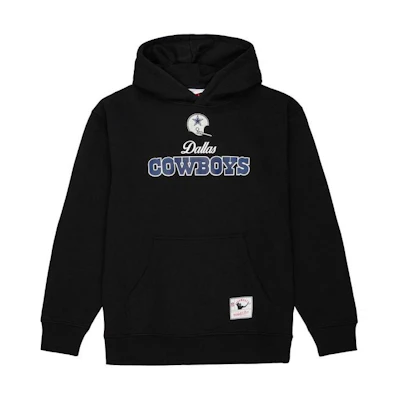Mitchell Ness Mitchell & Ness Logo Print White Pullover Sweatshirt Unisex Casual Sportswear MNRQAWTOHD035-OFW