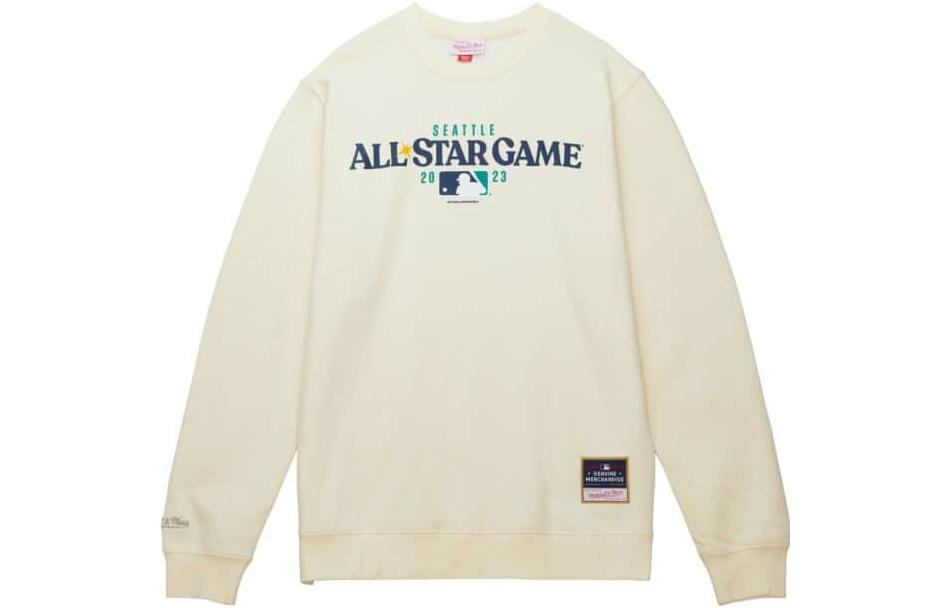 Mitchell Ness Mitchell & Ness Logo Pullover Hoodie Long Sleeve Black BMPHDP21022-LALBLCK