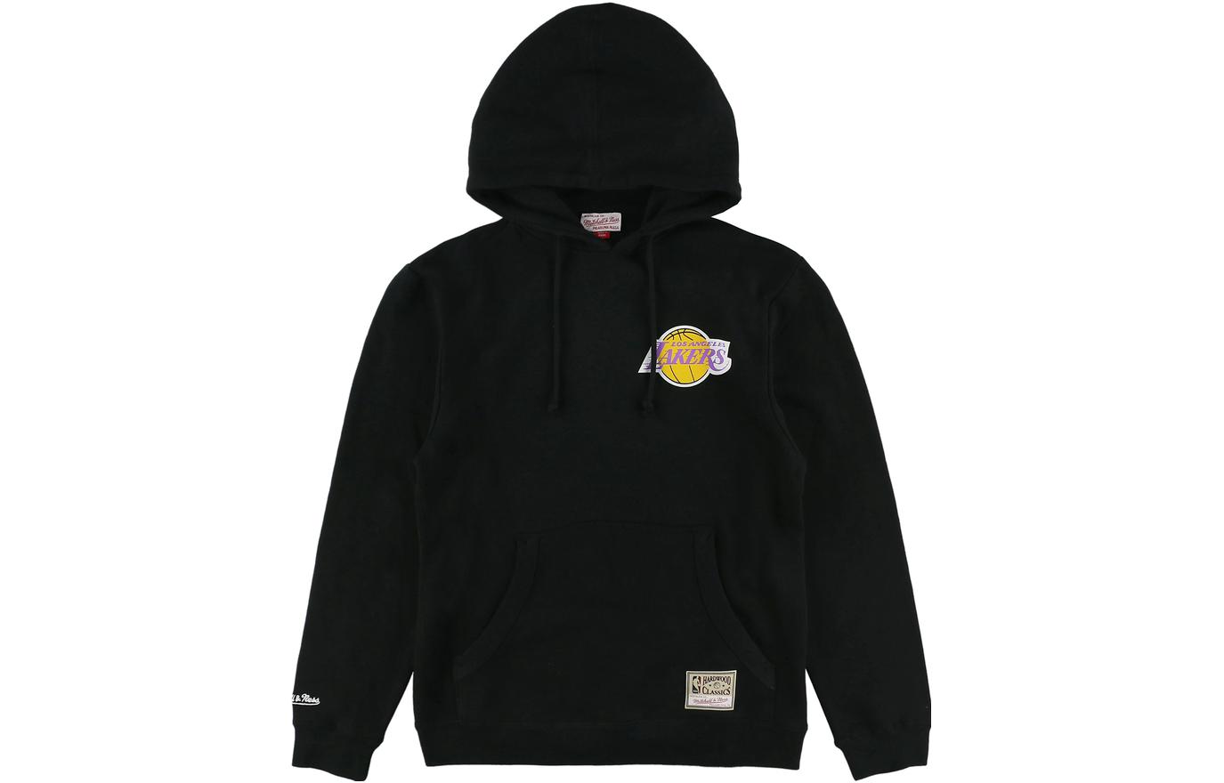 Mitchell Ness Mitchell & Ness Logo Pullover Hoodie Long Sleeve Men’s Blue Gray FPHD6293-NYYYYPPPNYGY