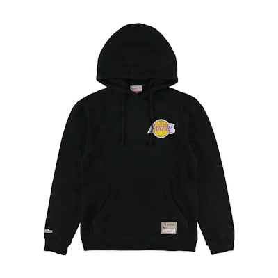 Mitchell Ness Mitchell & Ness Logo Pullover Hoodie Long Sleeve Men’s Blue Gray FPHD6293-NYYYYPPPNYGY