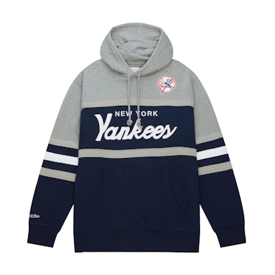Mitchell Ness Mitchell & Ness Logo Striped Baseball Collar Jacket OJBF5516-OMAYYPPPROYA